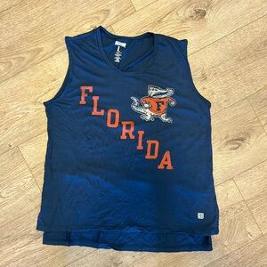 Ladies sleeveless Florida gators top size large